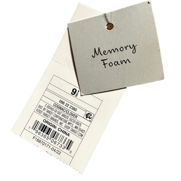 Women's Clover Slip On Loafers - A New Day Cognac Women’s 9.5 - Picture 5 of 6